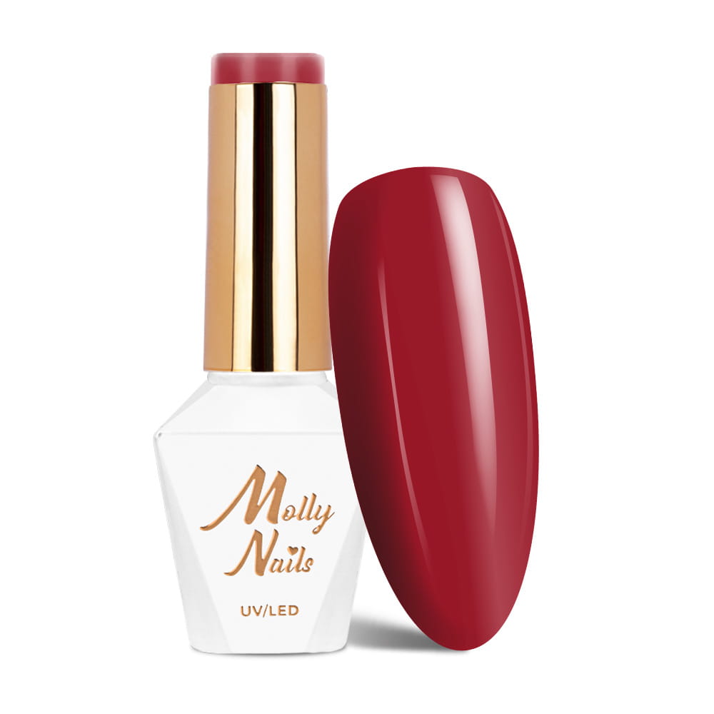 Lakier hybrydowy LED/UV Gel Polish Molly Nails Story Time Nr 623 Sophisticated HEMA/Di-HEMA Free 8g