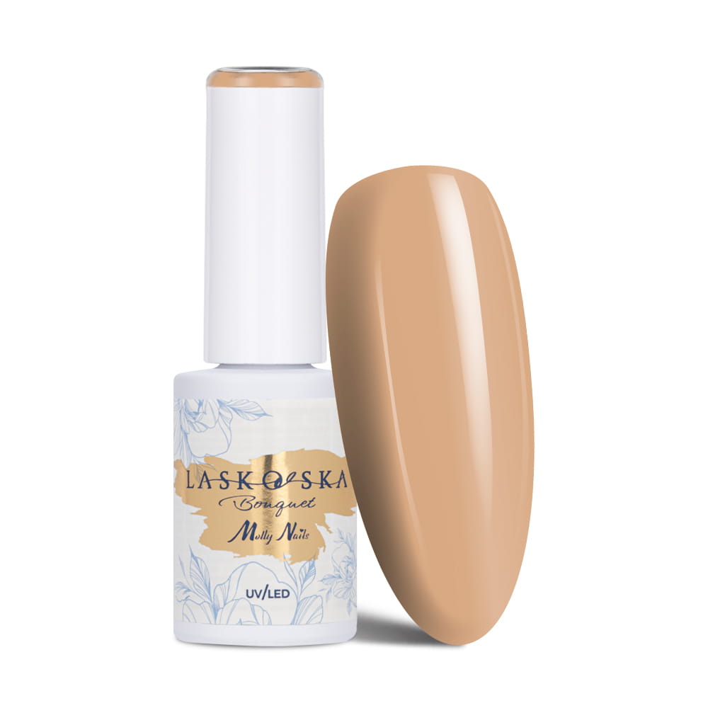 Lakier hybrydowy LED/UV Gel Polish Molly Nails @Bouquet by Laskovska Dalia HEMA/Di-HEMA Free 7g