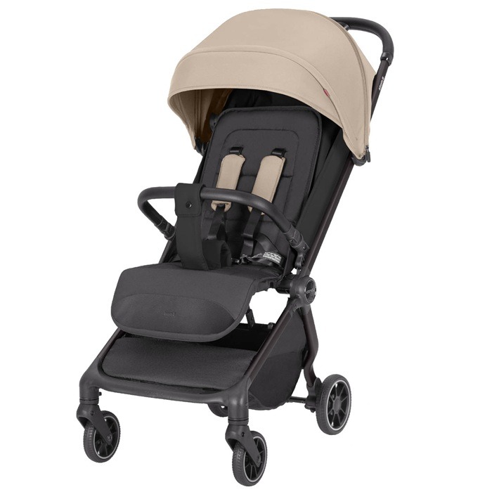 Carrello Atom S CRL-5526 - kompaktowy wózek spacerowy-Ceramic Beige