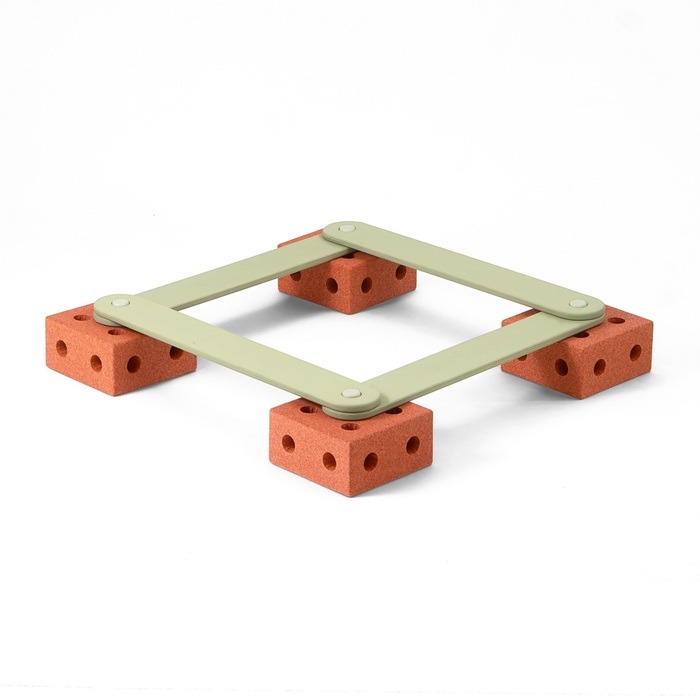 MODU Balance Track - tor przeszkód-Burnt Orange / Dusty Green