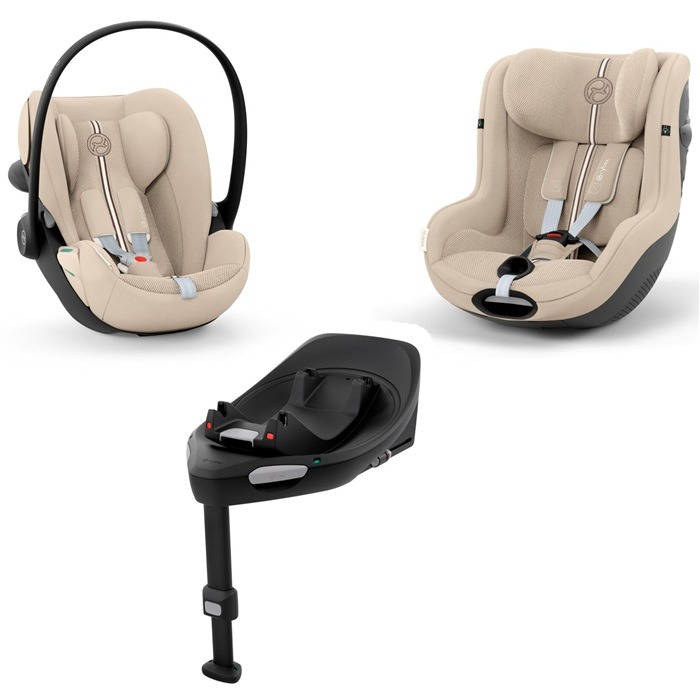Cybex Modular G3-Line Set - zestaw modularny Cloud G3 + Sirona G3 + base G3-Plus Almond Beige