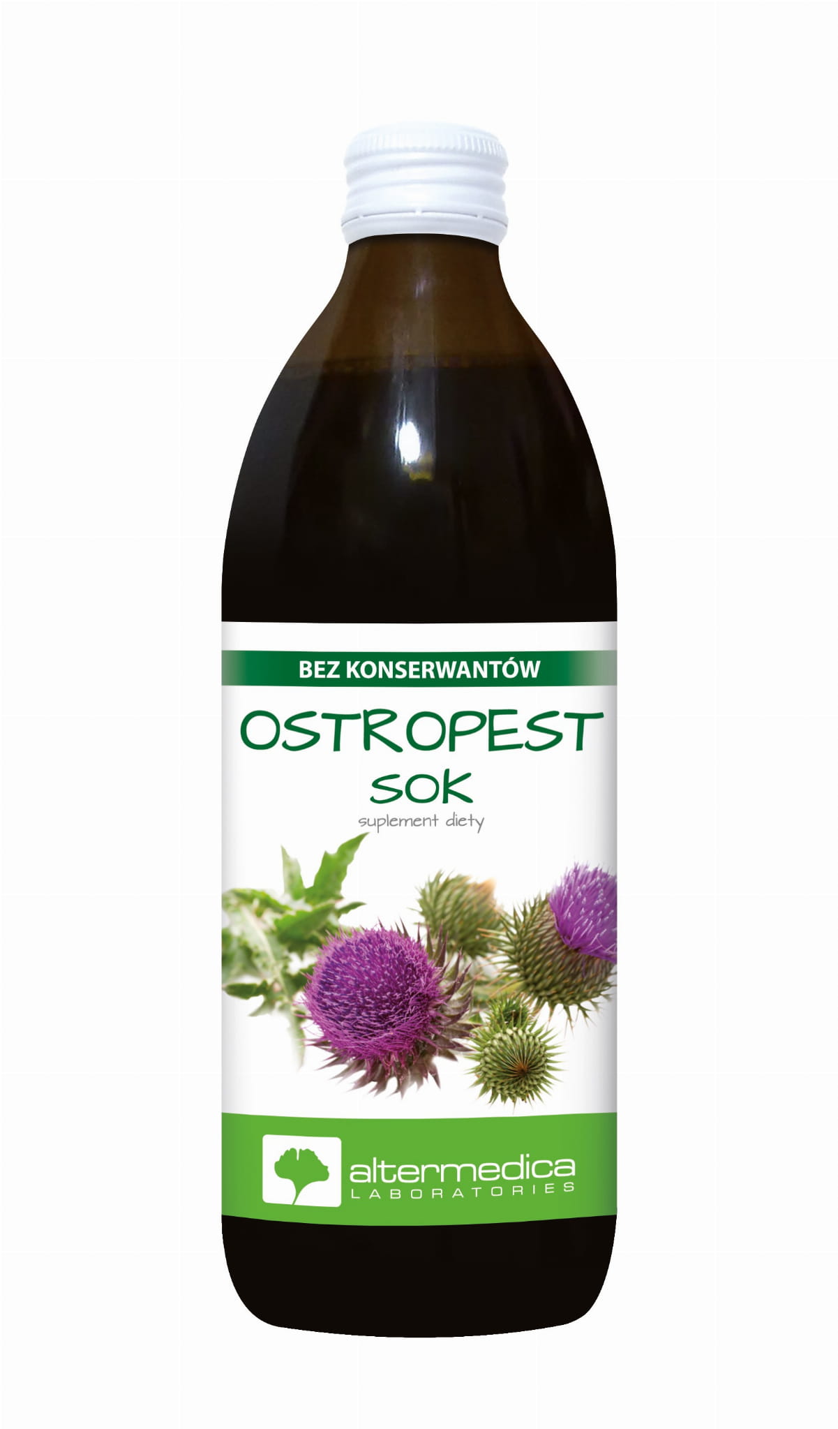 Sok z ostropestu 500 ml