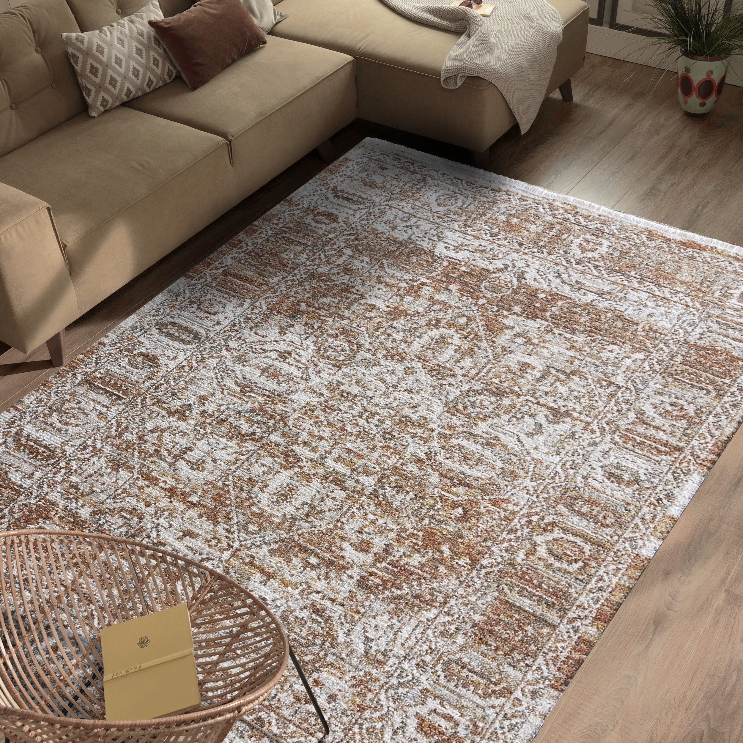 Dywan - 240 x 330 cm - Wielokolorowy - Klasyczny - Dywanopol