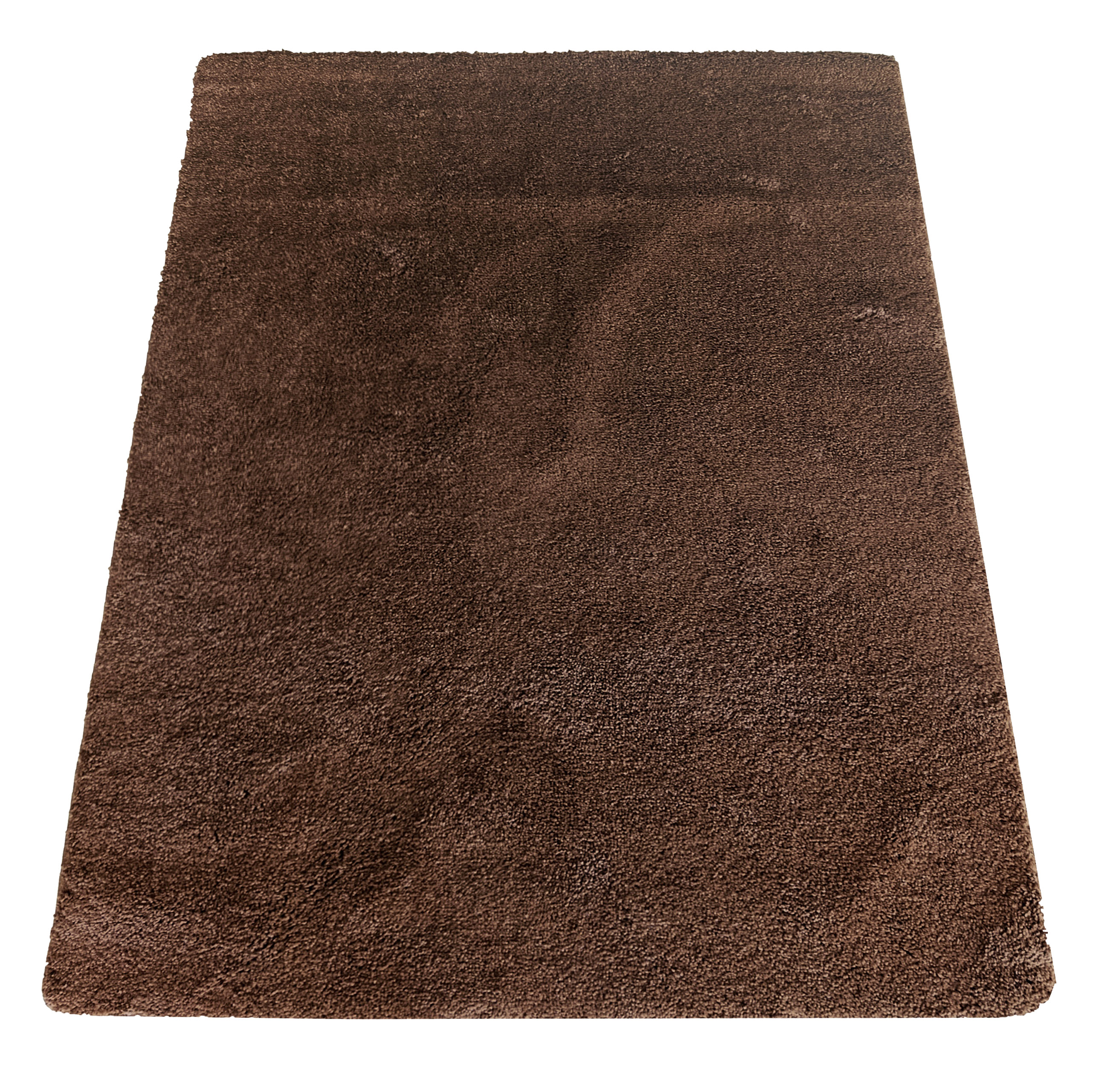 Dywan - 80 x 150 cm - Brązowy - Shaggy - Dywanopol