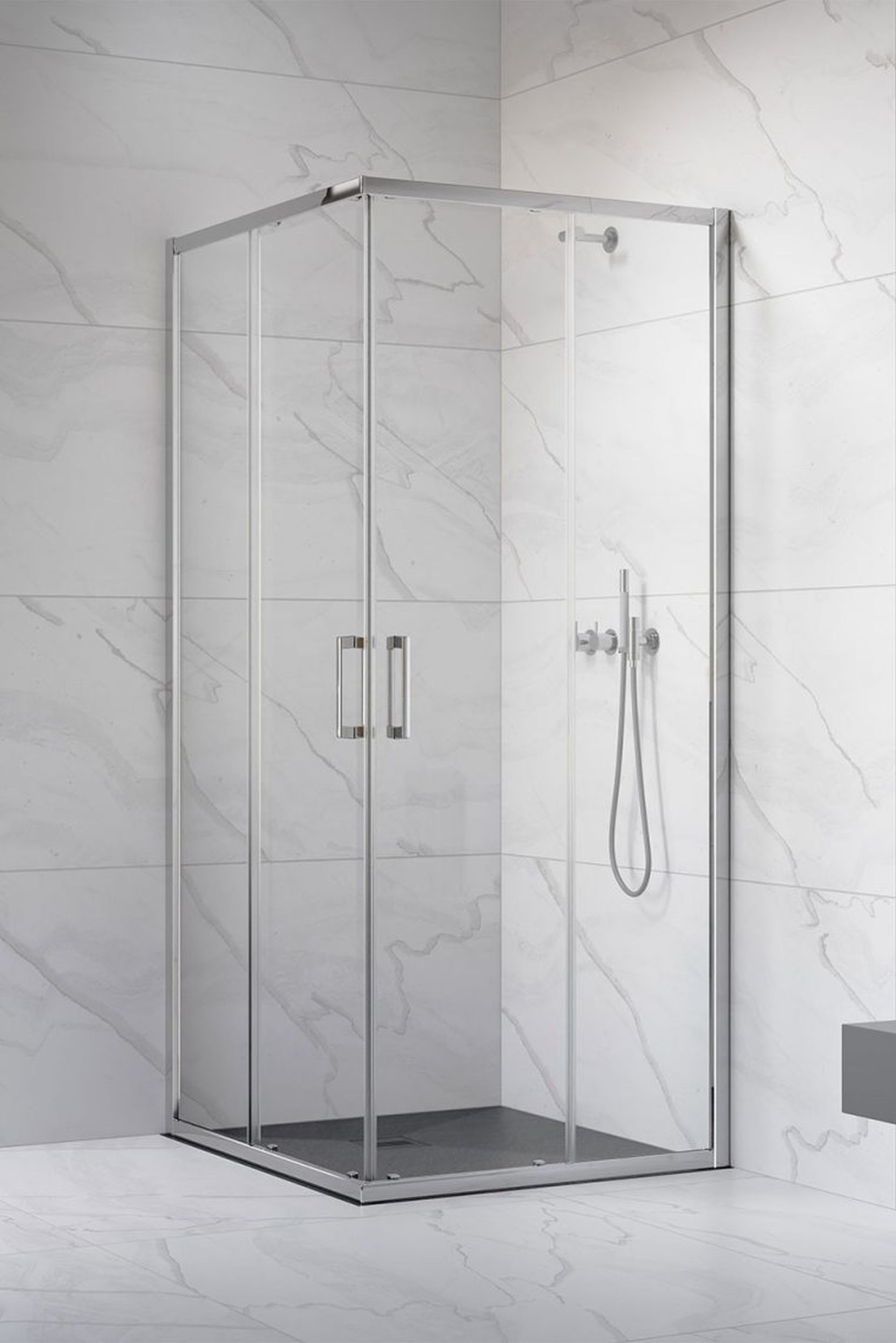 Darmowa Dostawa - Kabina prysznicowa część prawa 90x90 cm kwadratowa Radaway Premium Pro KDD 10170900101R