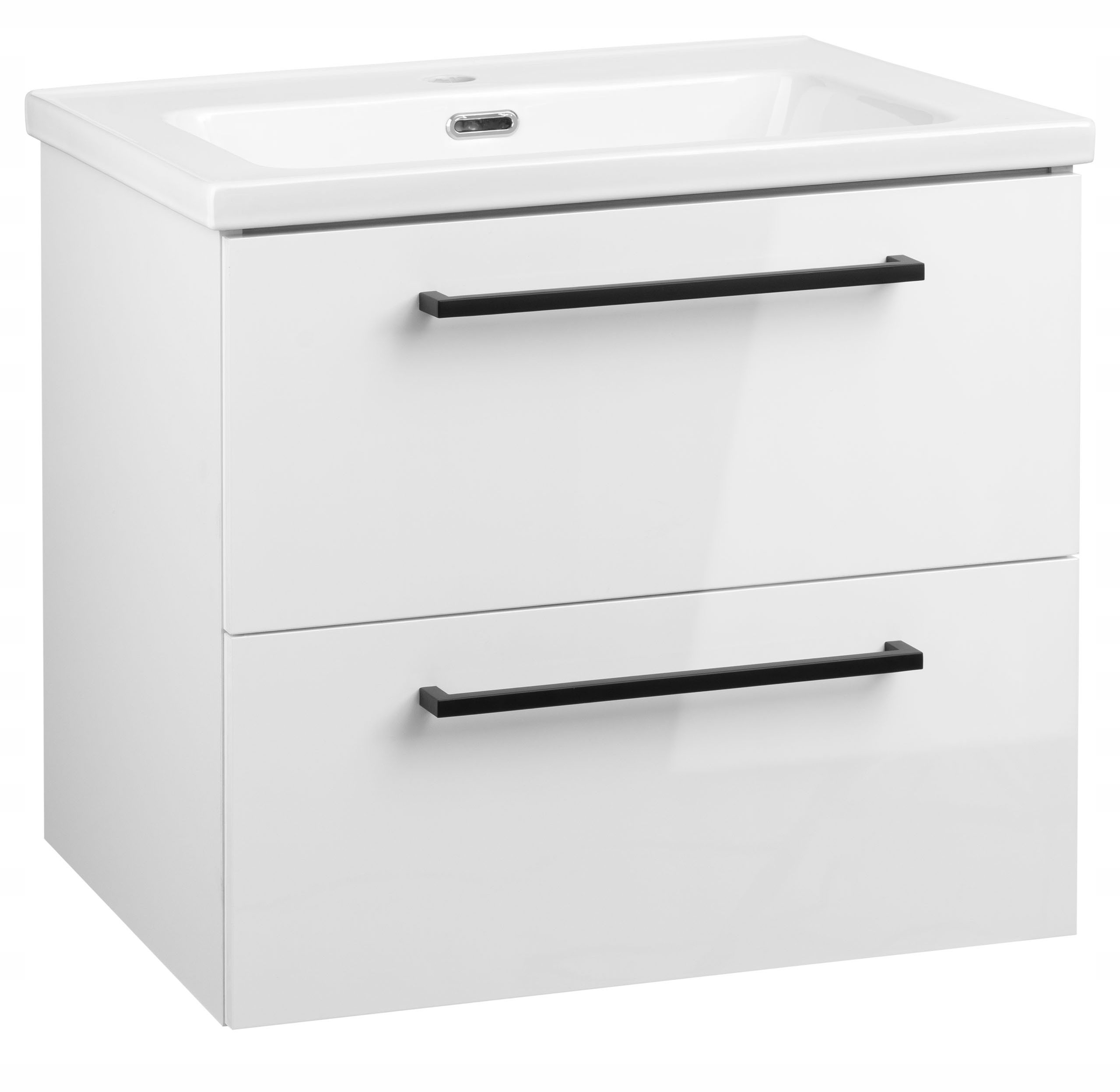 Darmowa Dostawa - Umywalka z szafką 60 cm białą Astor Mona AMZTE00427