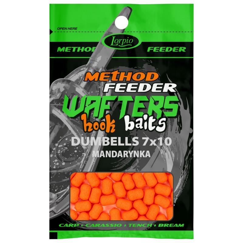 Lorpio Kulki Wafters Hook Baits Dumbells Mandarynka-7mm