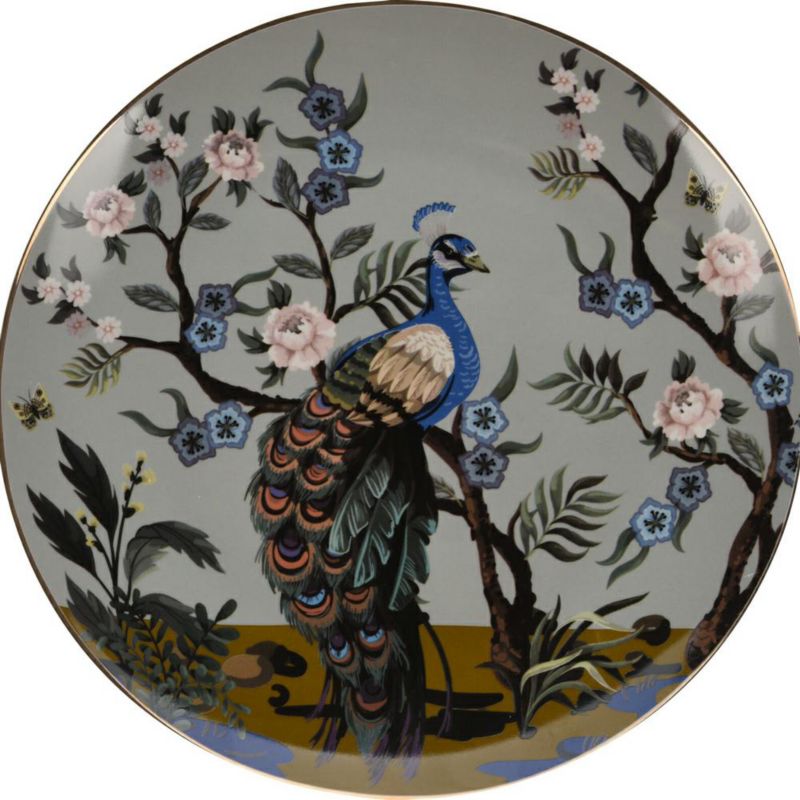 Talerz obiadowy Ashley Siaki Collection duży 26 cm porcelana płytki 1 szt.