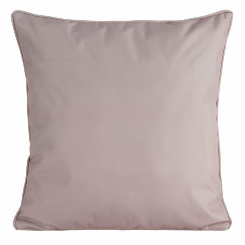 Poszewka GARDEN5 Eurofirany 45 x 45 cm pudrowa z gładkiej tkaniny wodoodpornej do ogrodu lub na taras 1 szt.