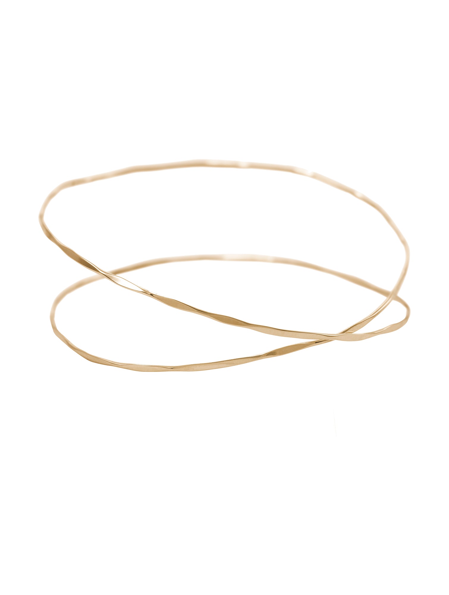 Orbita Bracelet N°2 - podwójna bransoletka o nieregularnej formie