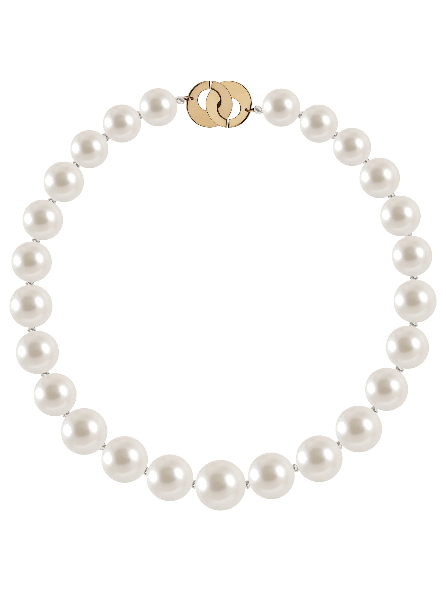 Jo Necklace N°1 - naszyjnik z nieidealnych pereł słodkowodnych