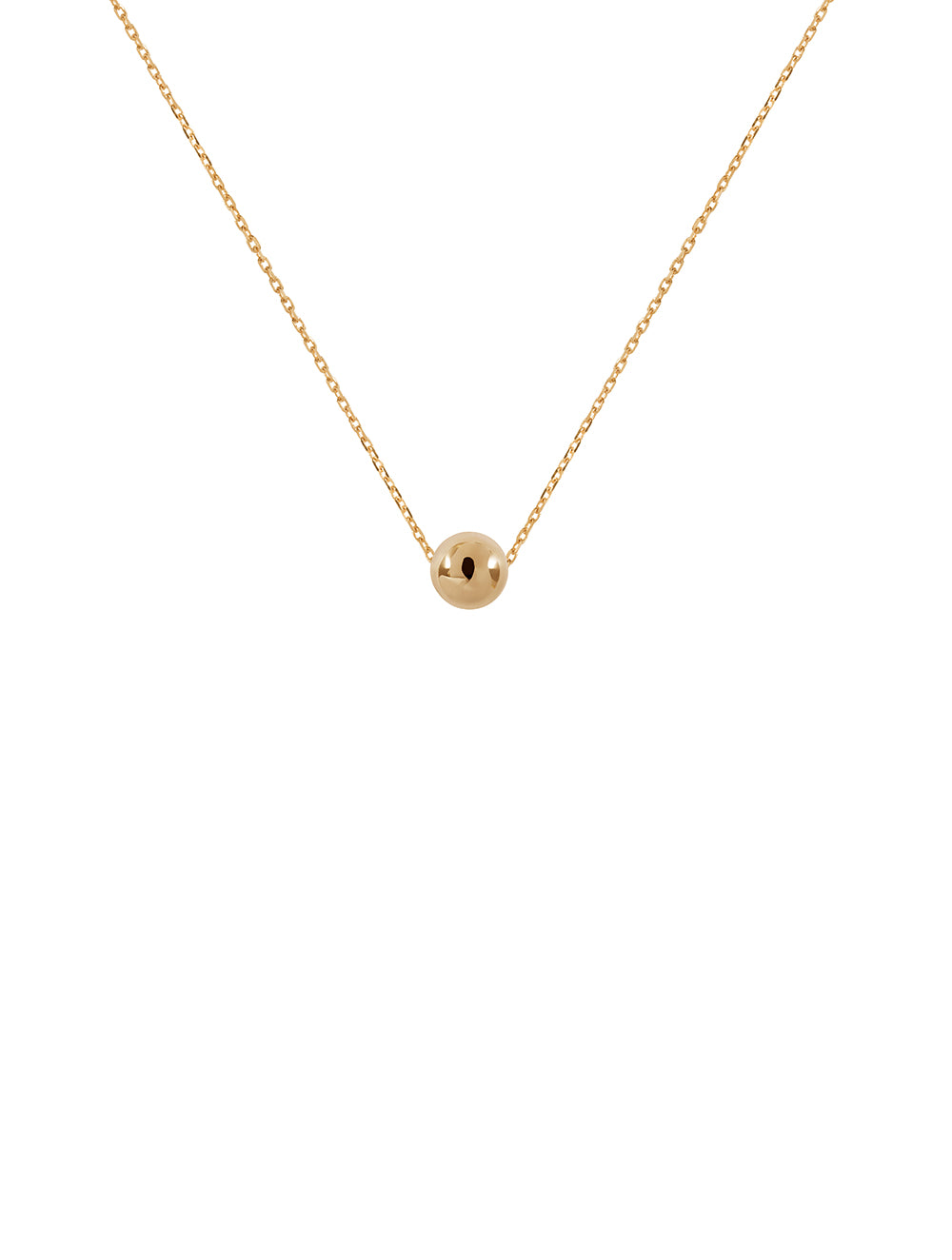 Necklace - Naszyjnik z zawieszką w kształcie kuli, 4 / 45