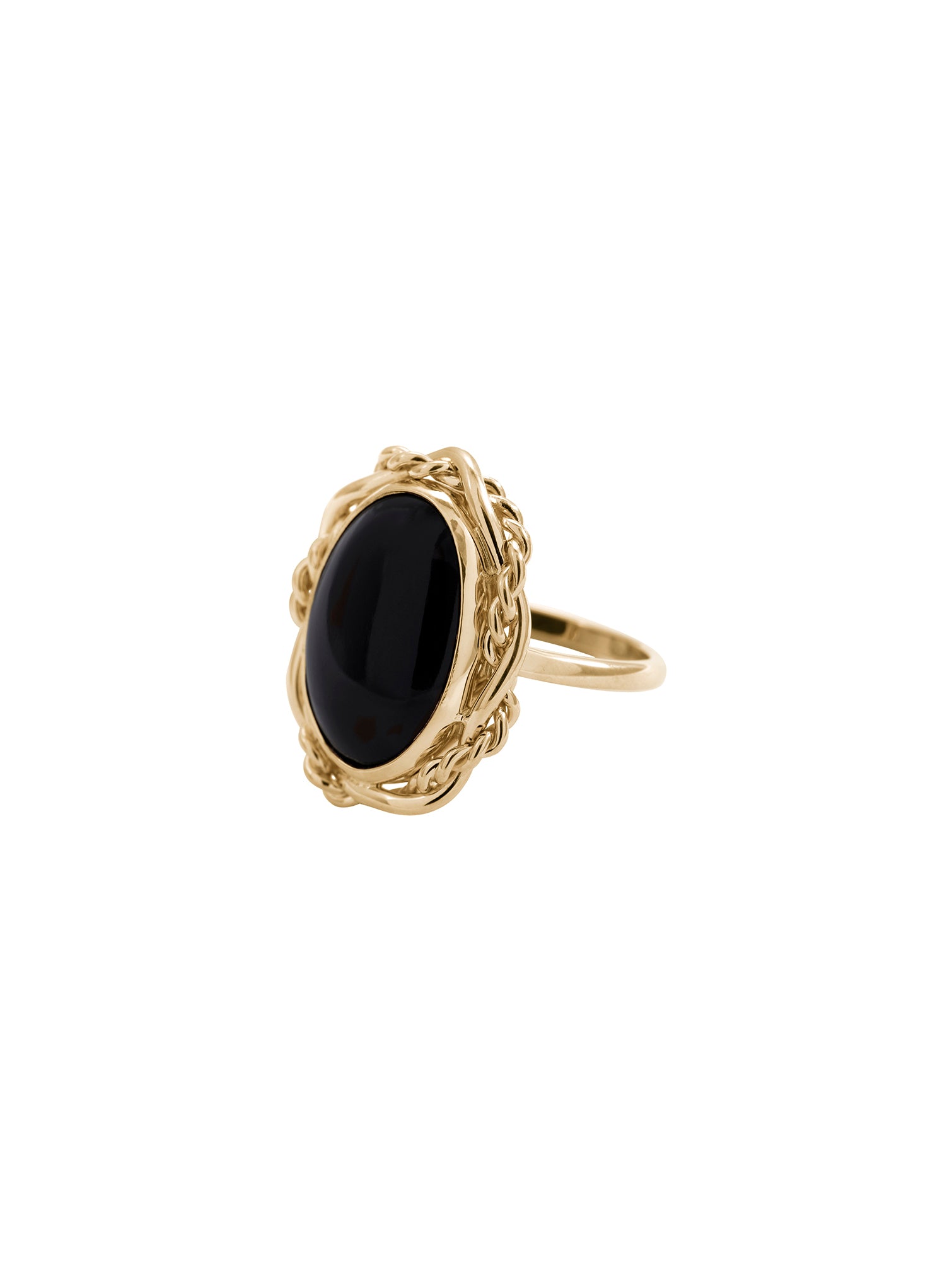 Zoe Ring in Onyx, 11