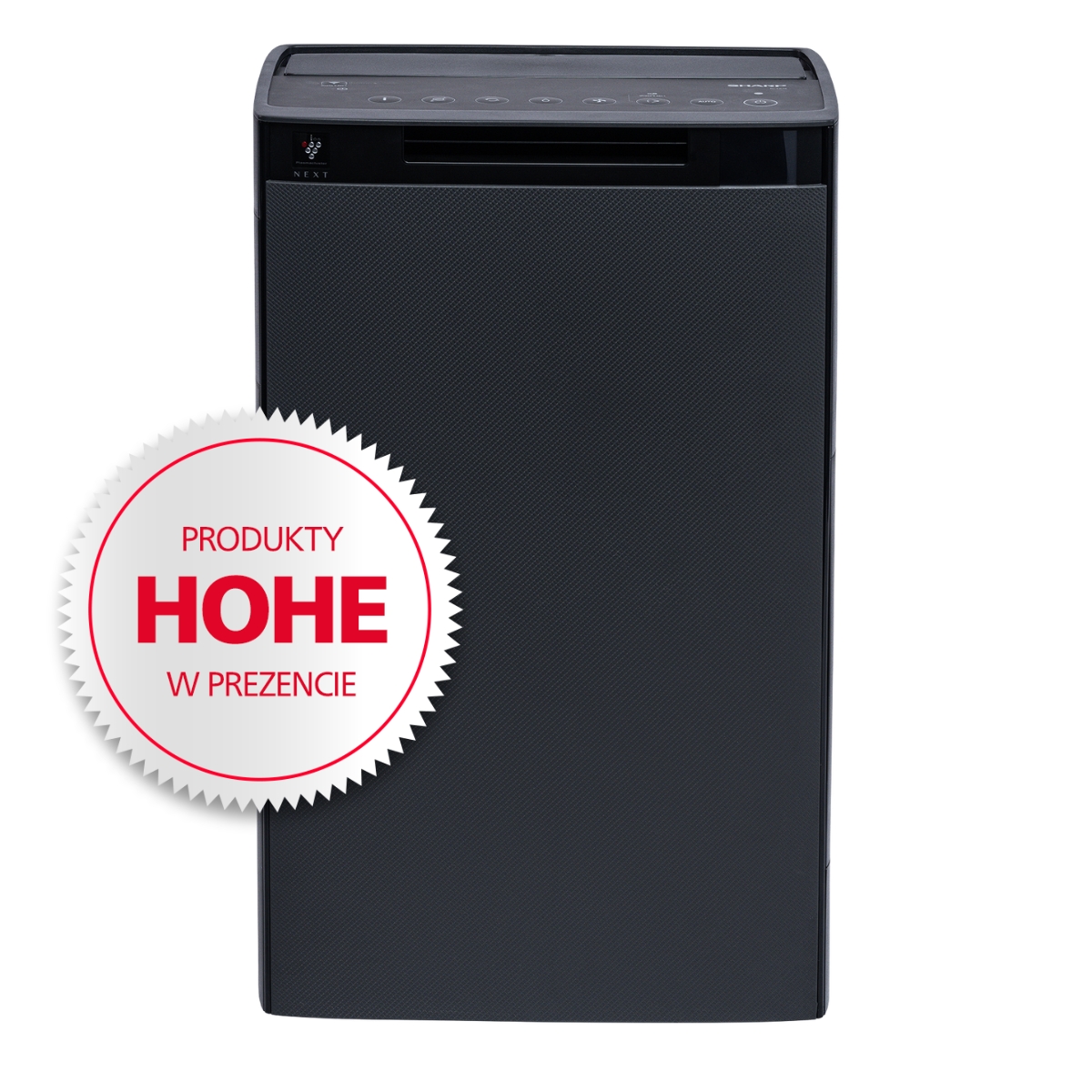 Oczyszczacz i nawilżacz powietrza SHARP KI-TX75EU-H, aplikacja Wi-Fi, Charcoal Gray do 56m2.