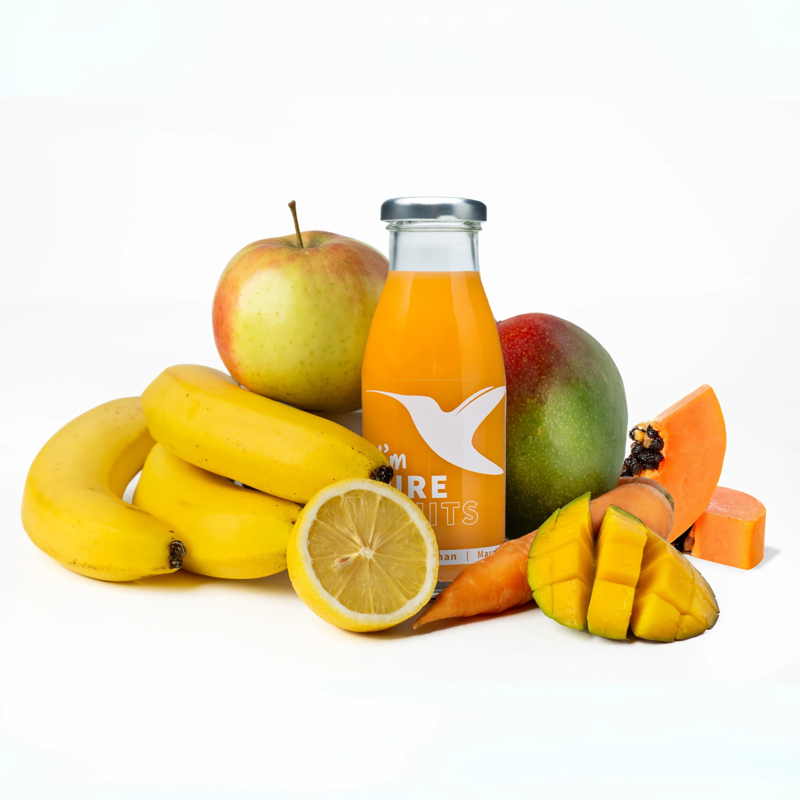 Sok PURE FRUITS z mango, papayą i marchewką 15x250ml