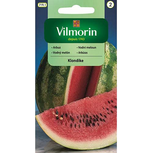 1 szt, Arbuz Klondike Vilmorin - Nasiona: Ilość w opakowaniu: 2 g