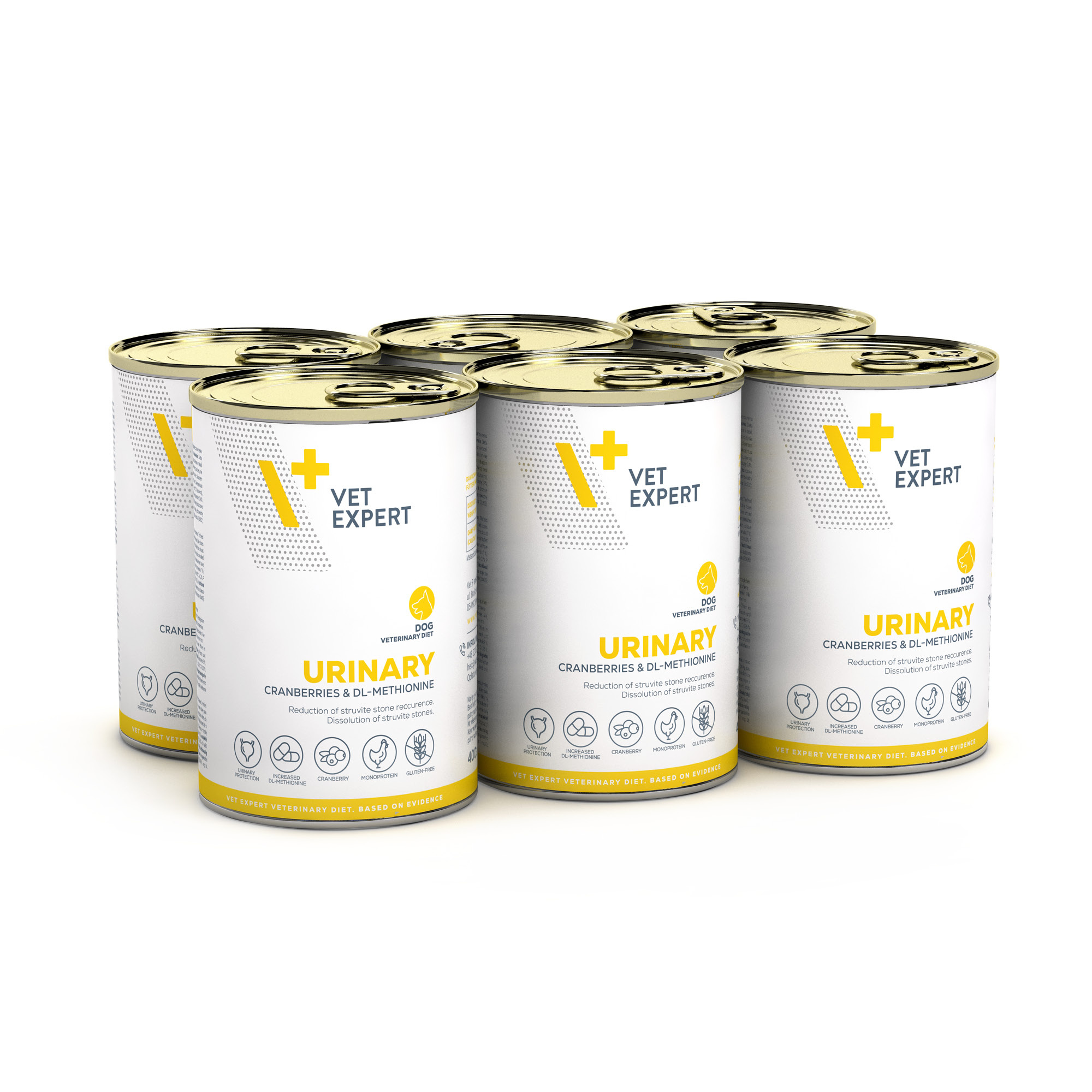 Urinary Dog | VET EXPERT | 6x400g | Zestaw mokrej karmy weterynaryjnej dla psa