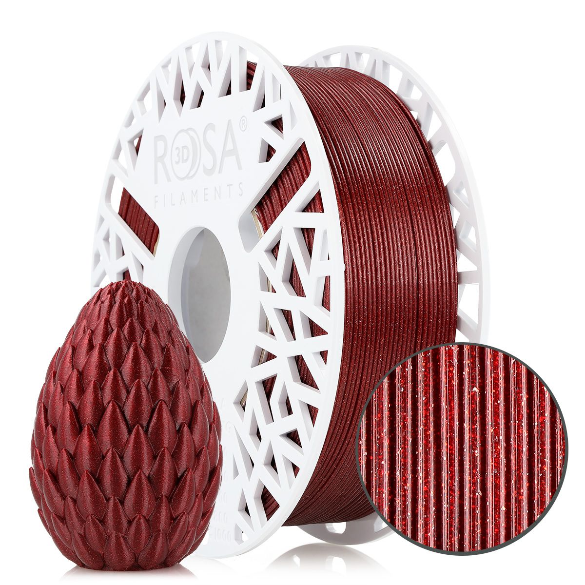 FILAMENT 3D PET-G Galaxy HS Red (1kg / 1.75mm)