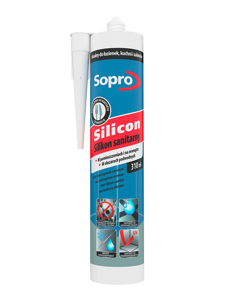 SOPRO SILIKON 310MM CIEMNO SZARY 70