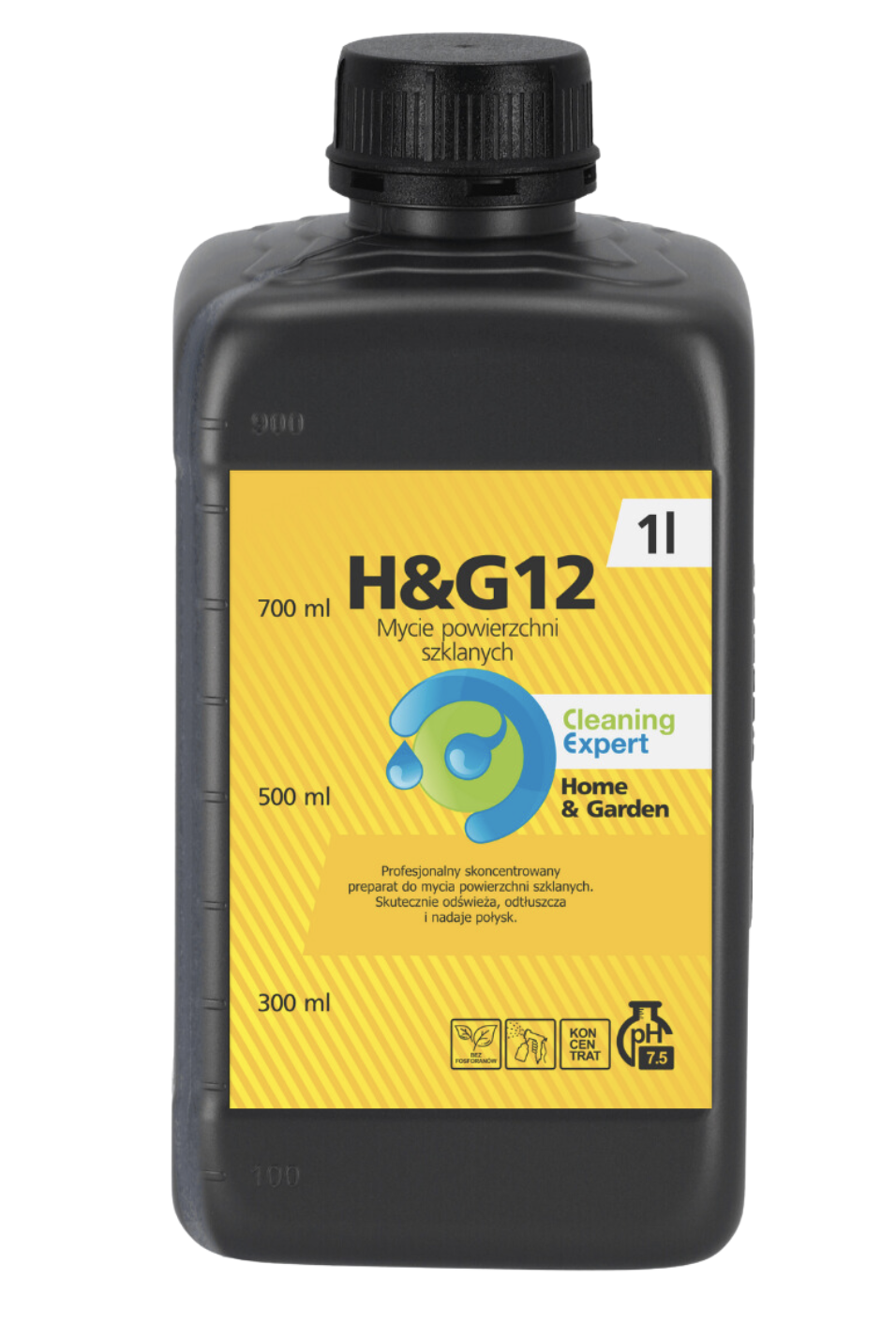 H&G12 Mycie wodoodpornych powierzchni, szyb i luster- 5L