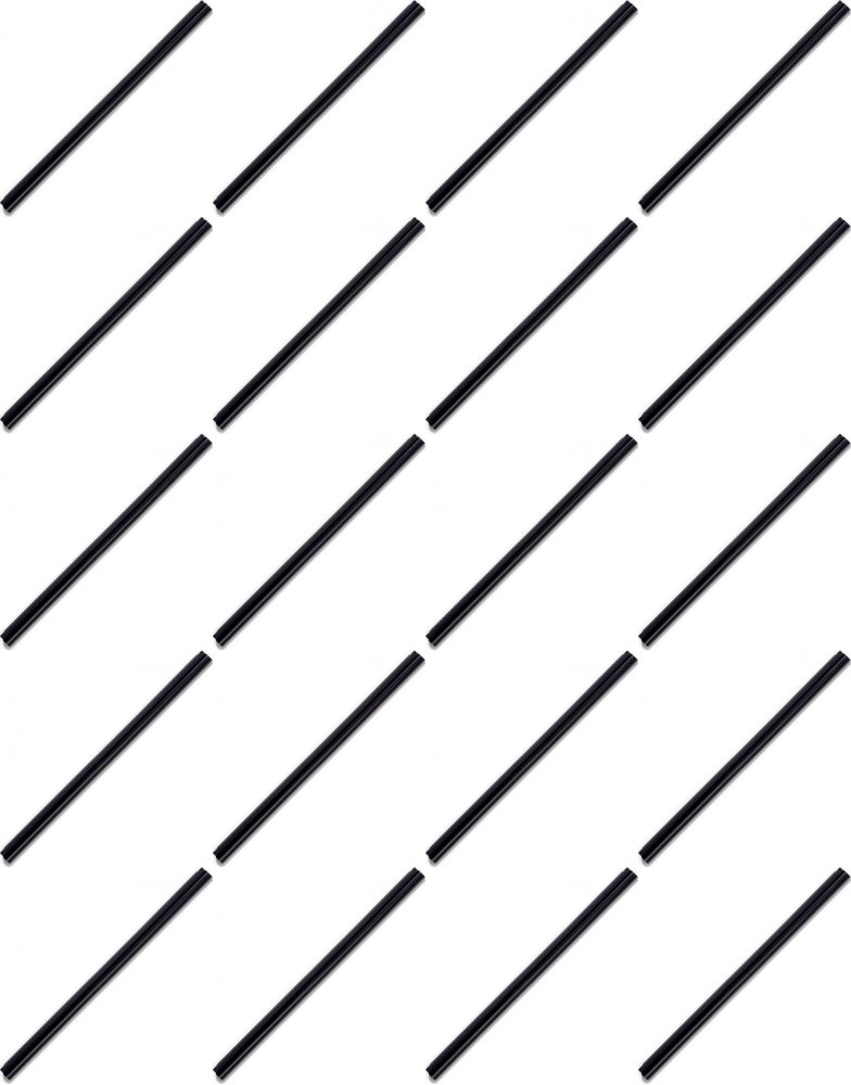 20x Listwa wsuwana Durable, 9mm, do 80 kartek, 1 sztuka, czarny