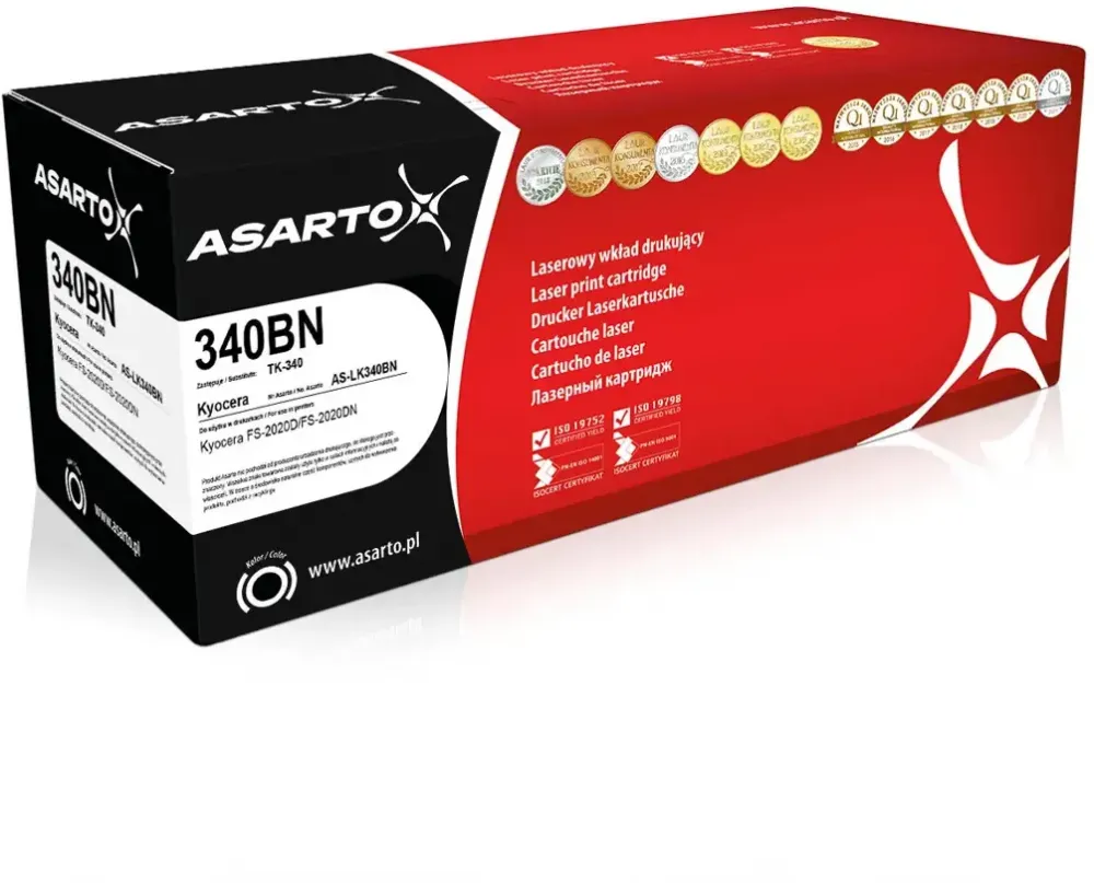 Toner Asarto AS-LK340BN (TK-340), 12000 stron, black (czarny)