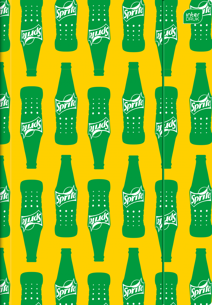 Teczka na dokumenty A4 Interdruk Coca Cola, z gumką, Mat+UV, mix wzorów