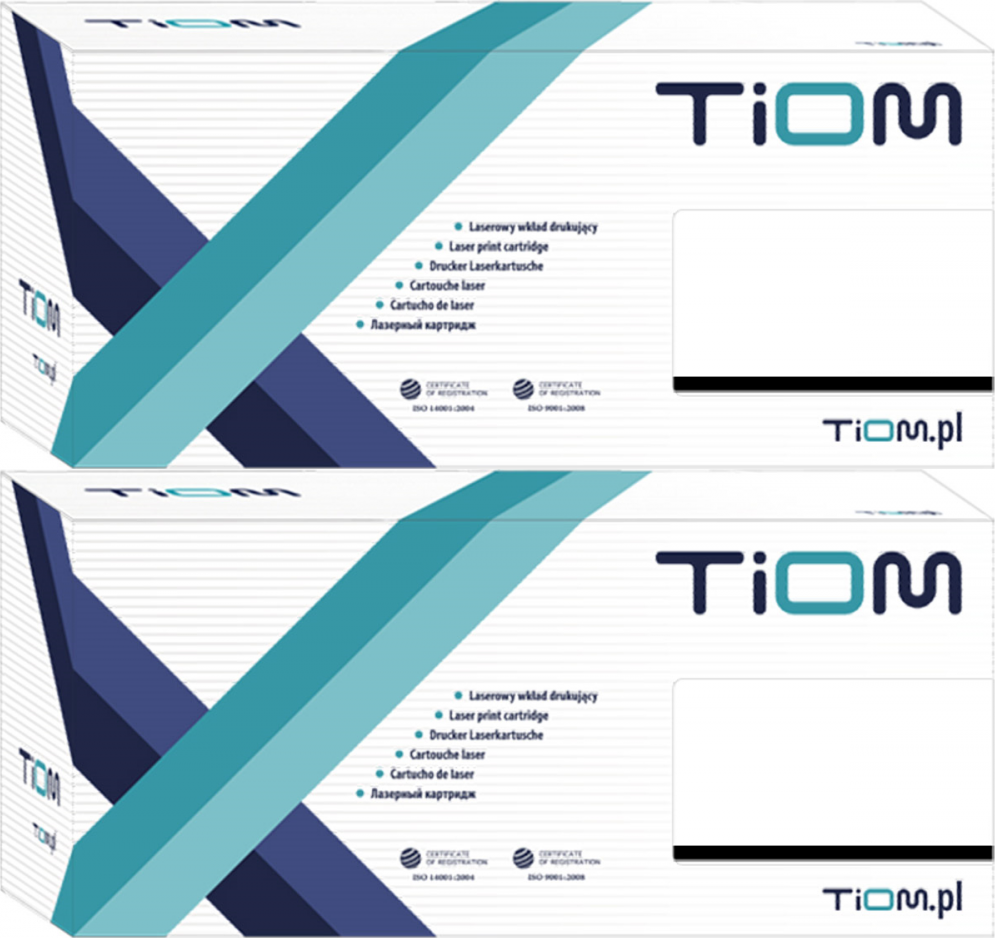 2x Toner Tiom Ti-LH255AN 55A (CE255A), 6000 stron, black (czarny)