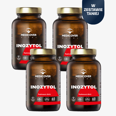 Medicover Vital Inozytol 4x60 Kaps. – Duże Opakowanie Na 4 Miesiące