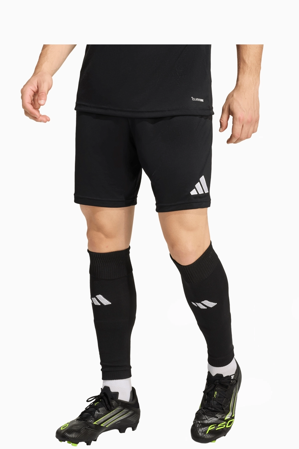 Spodenki treningowe adidas KS Karkonosze Jelenia Góra - Czarny