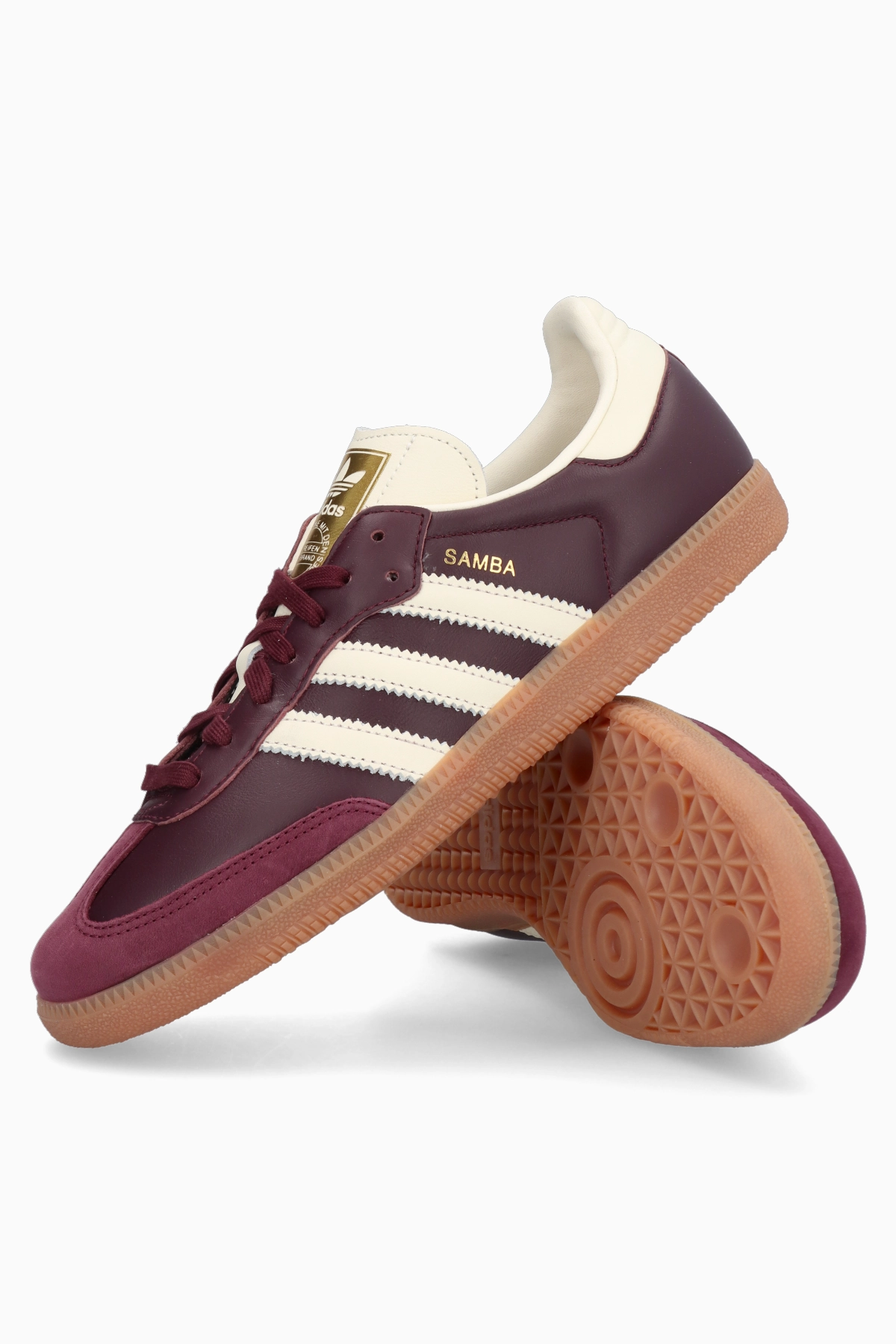 Buty Sneakers adidas Samba OG Damskie - Bordowy