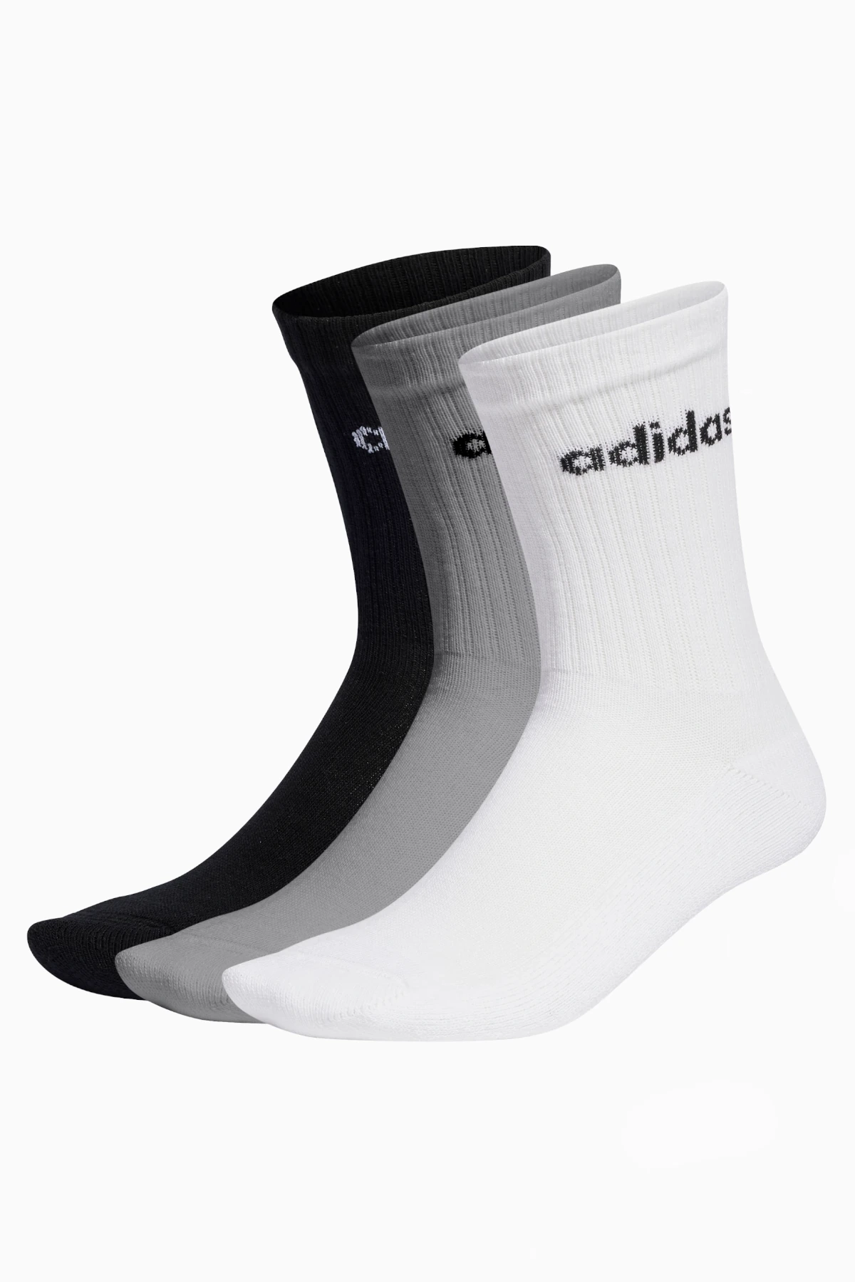 Skarpety adidas Linear Crew Cushioned 3 Pairs - Multikolor