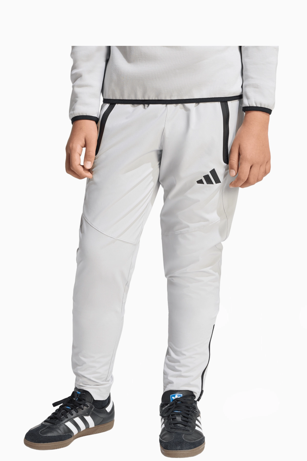 Spodnie adidas Tiro Travel Junior - Szary