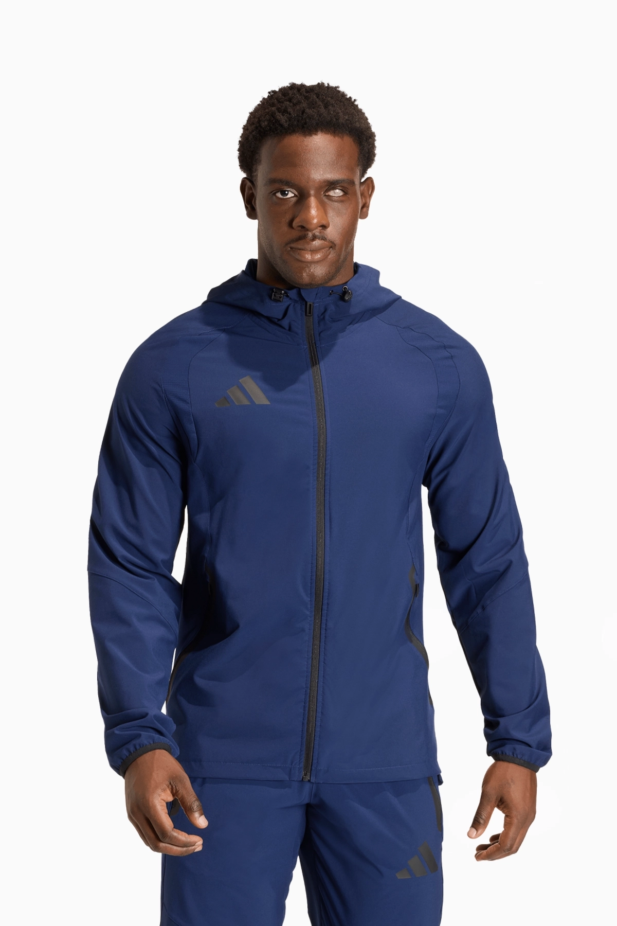 Kurtka adidas Tiro Travel - Granatowy