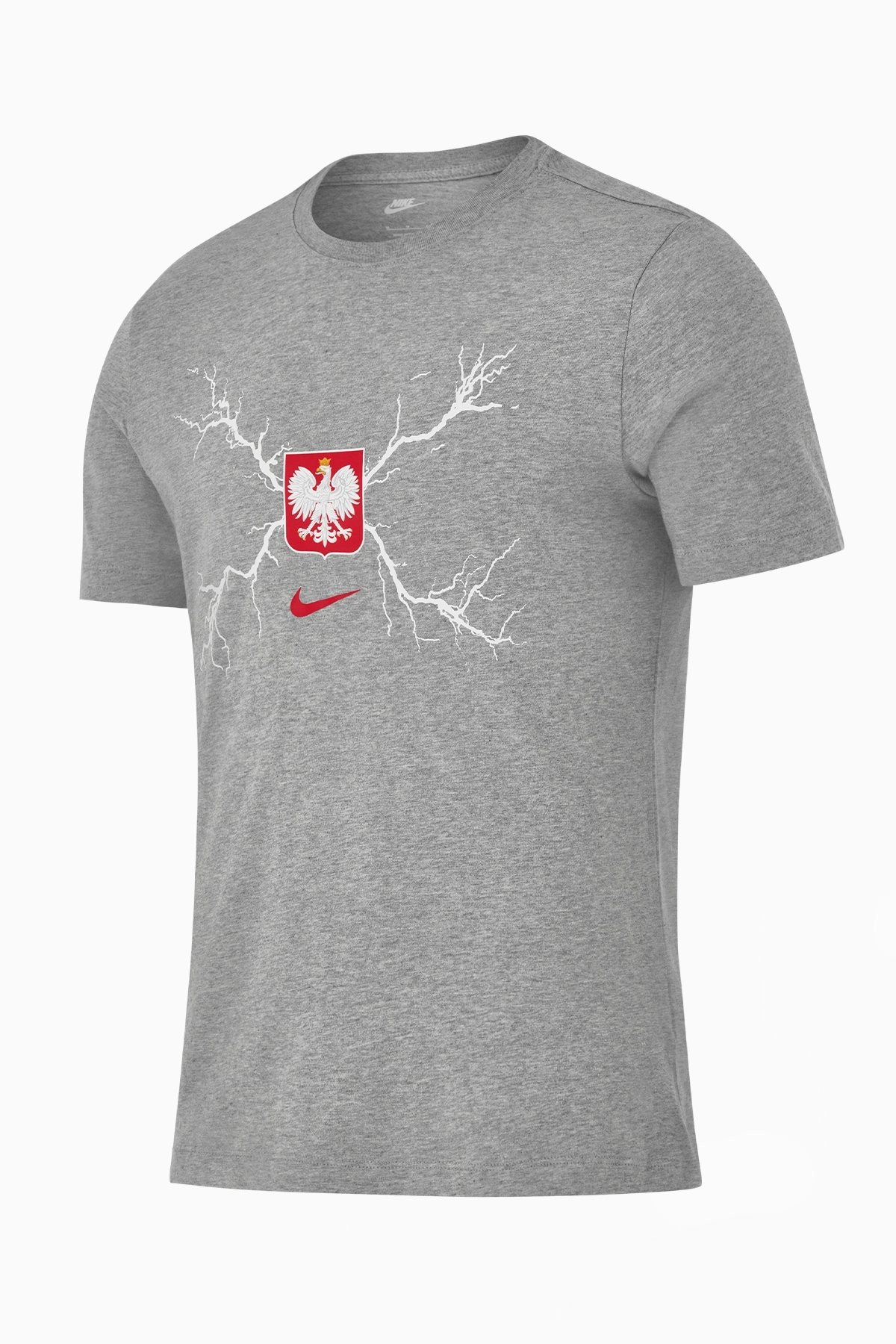 Koszulka Reprezentacji Polski Nike 2026 Graphic Tee - Szary