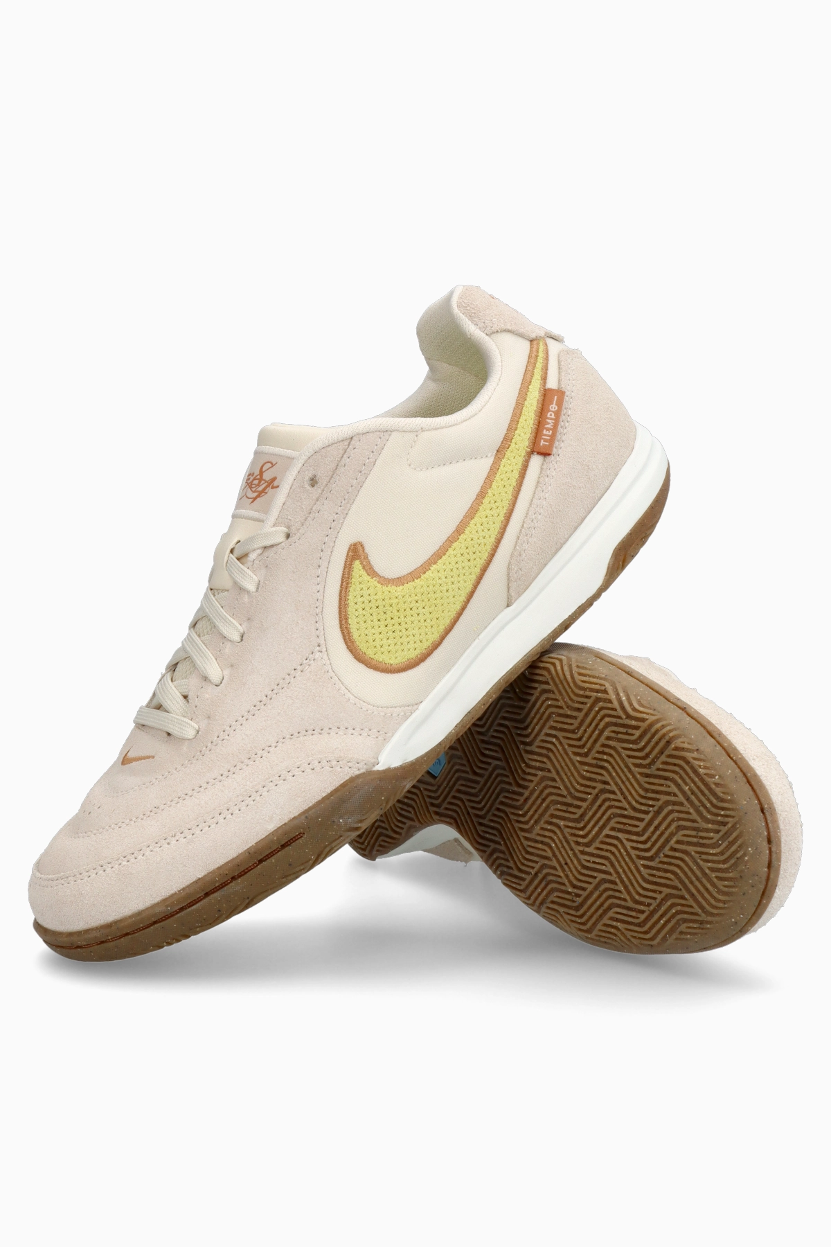 Halówki Nike Tiempo Streetgato PRM IC - Beżowy
