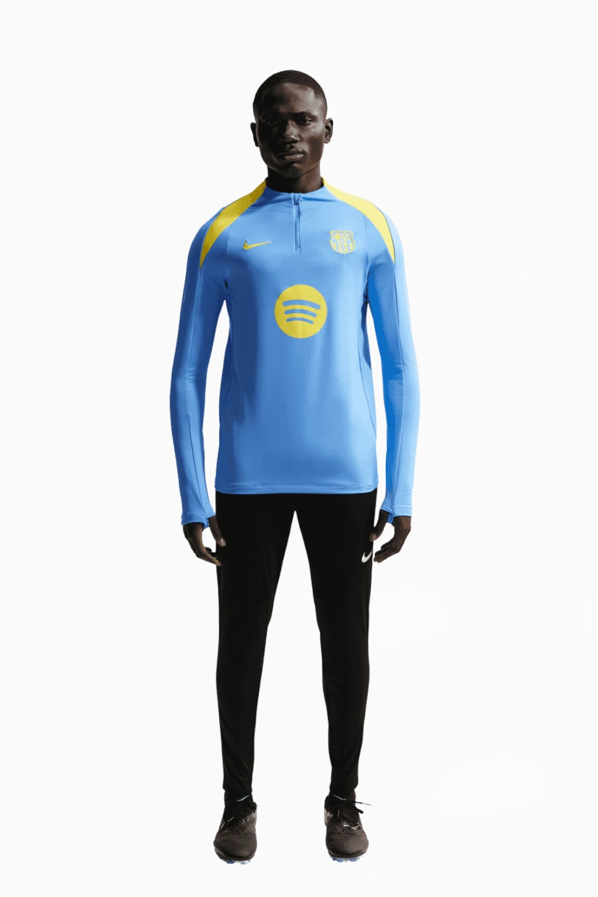 Bluza Nike FC Barcelona 25/26 Strike Drill Top - Błękitny