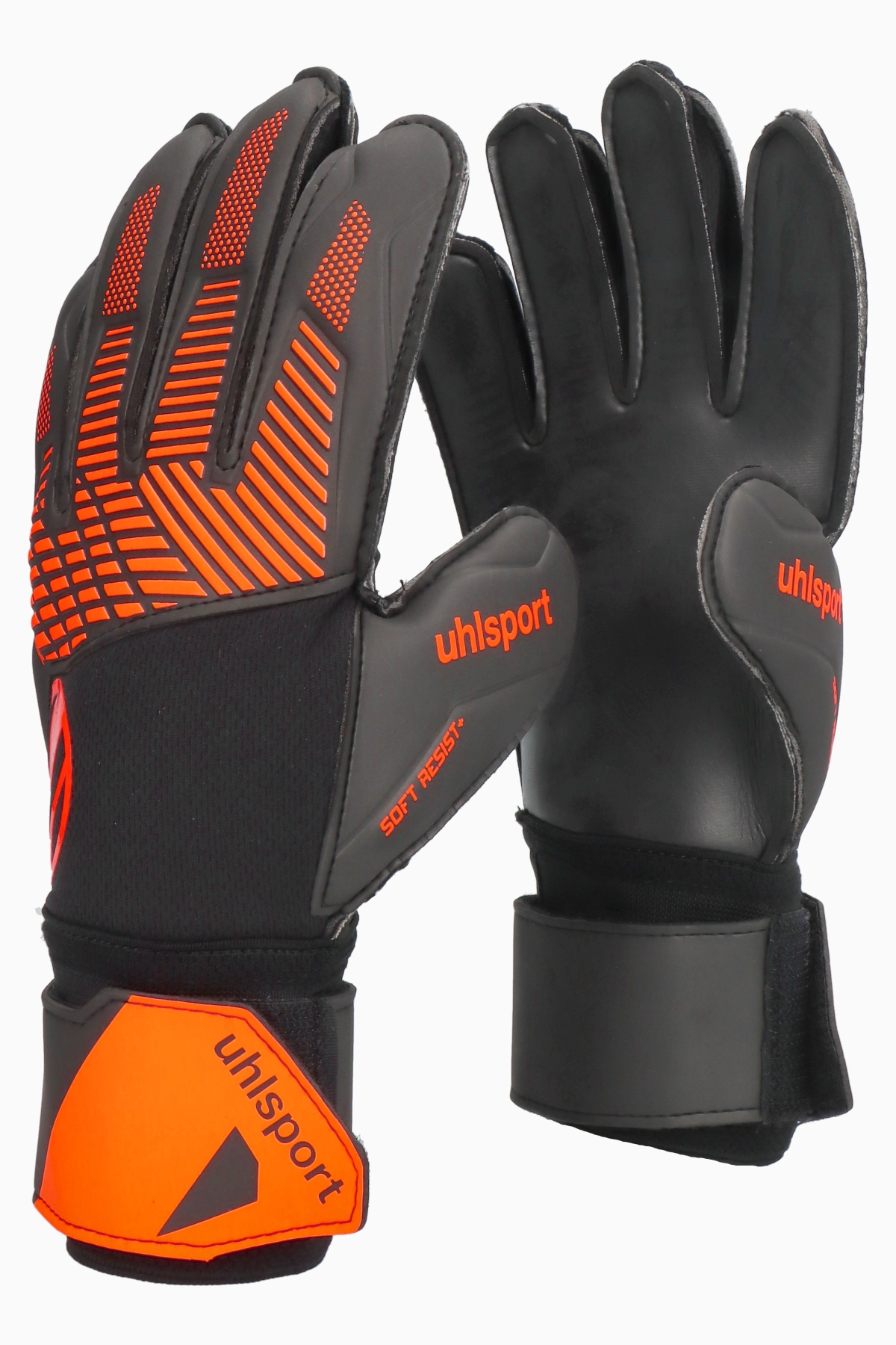 Rękawice Uhlsport Fangmaschine Soft Resist+ - Czarny
