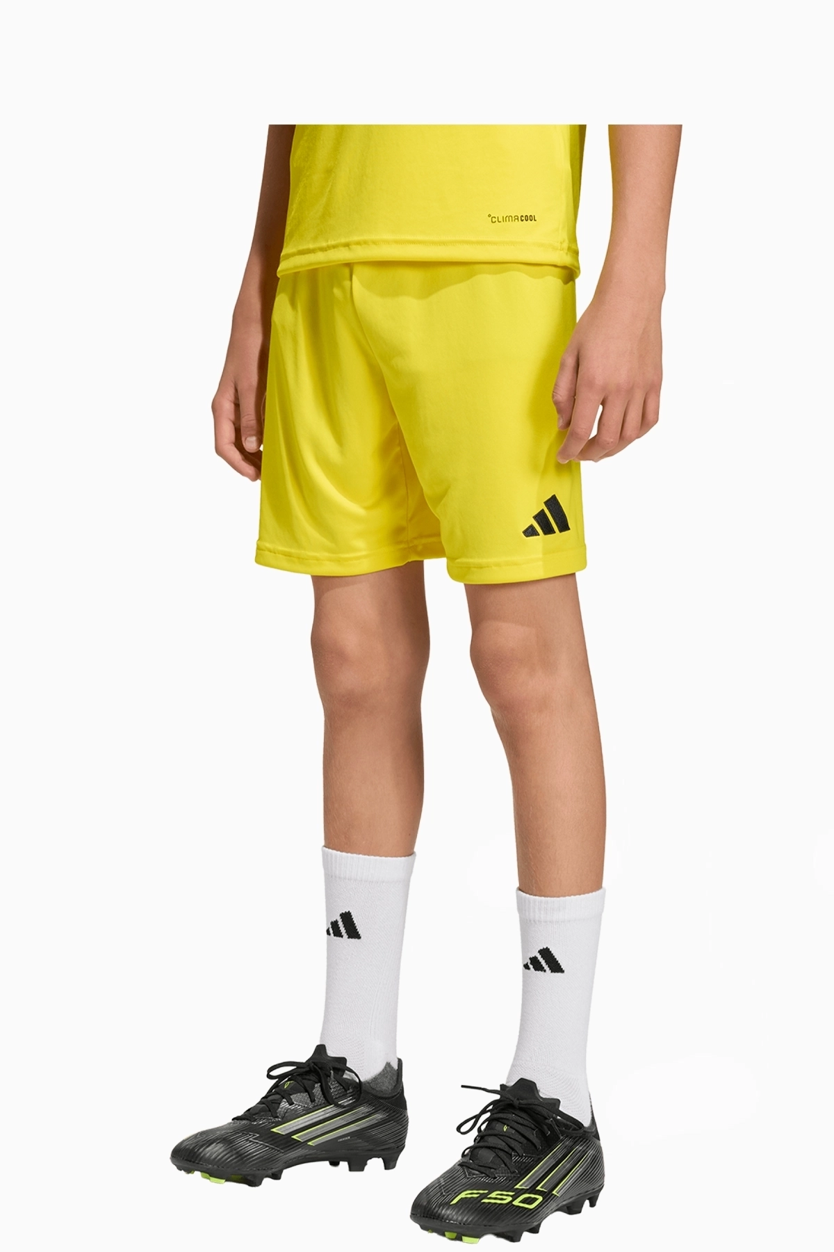 Spodenki bramkarskie adidas Beniaminek Rzeszów Junior - Żółty