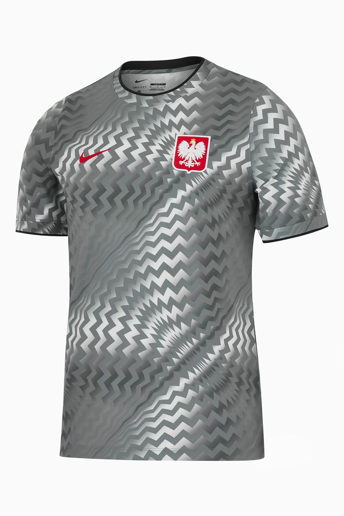 Koszulka Reprezentacji Polski Nike 2026 Pre-Match - Szary