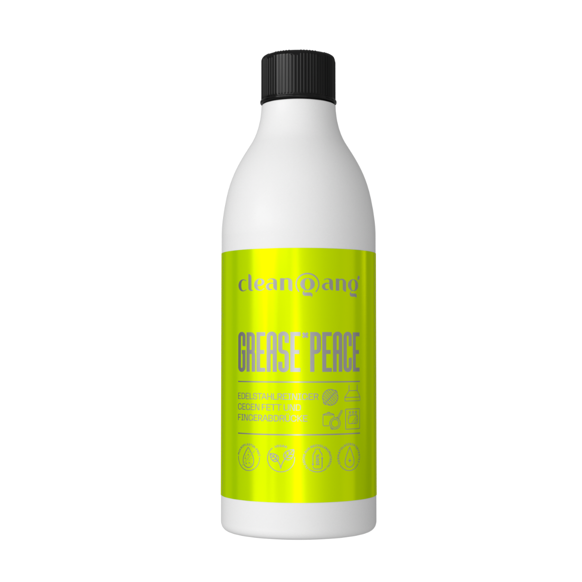 Stainless steel cleaner against grease and fingerprints, 500 ml