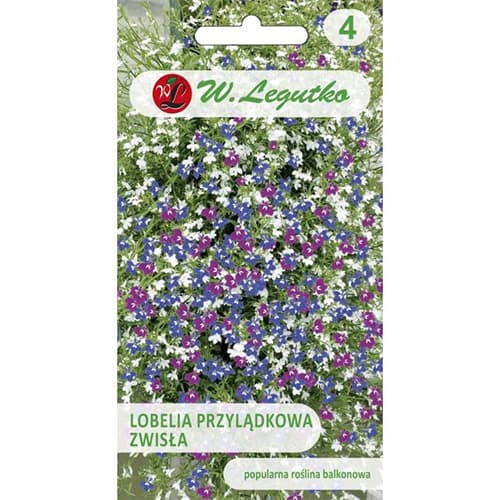 Lobelka modrá (Lobelka drobná) ovisnutá, zmes - : Monžstvo balíkov: 0.2 g
