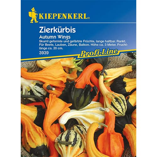 1 szt, Zierkürbis Autumn Wings - Samen: Ilość w opakowaniu: 1 Stück