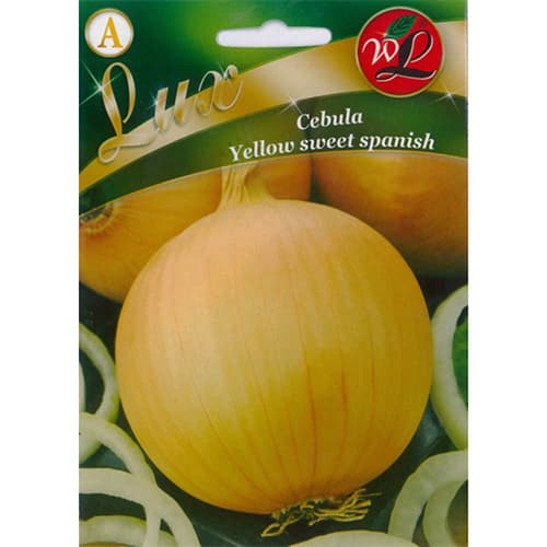 1 szt, Zwiebel Yellow Sweet Spanish - Samen: Ilość w opakowaniu: 5 g
