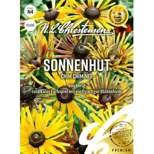 1 szt, Sonnenhut Chim Chiminee - Samen: Ilość w opakowaniu: 1 Stück