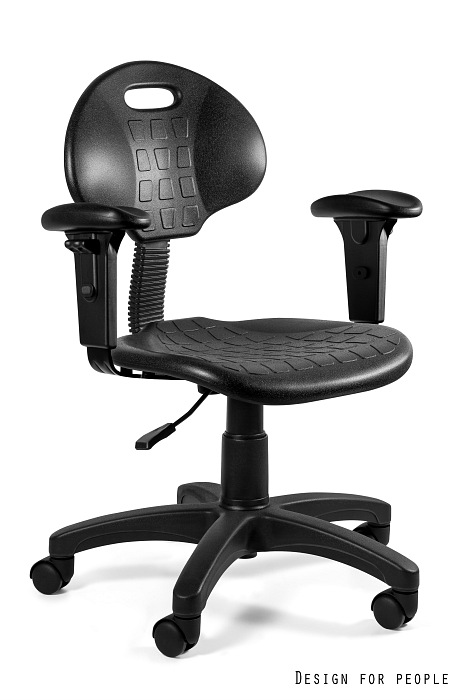 Fotel specjalistyczny GORION R, czarny, Unique