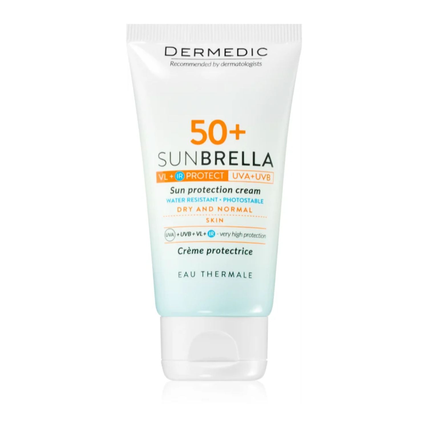Dermedic sunbrella - ultralekki krem do skóry suchej spf 50, 40 ml