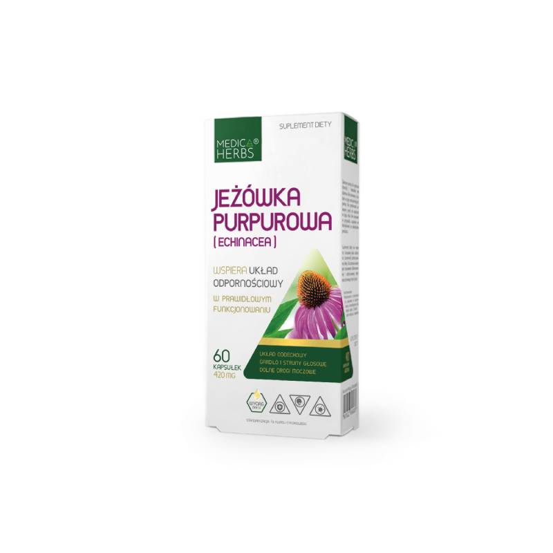 Medica herbs jeżówka purpurowa (echinacea), 60 kapsułek