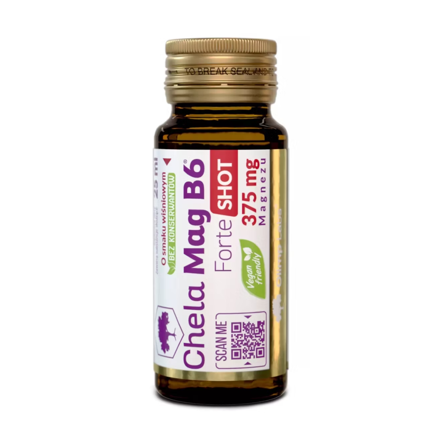 Olimp, chela-mag b6 forte shot, smak wiśniowy, 25 ml