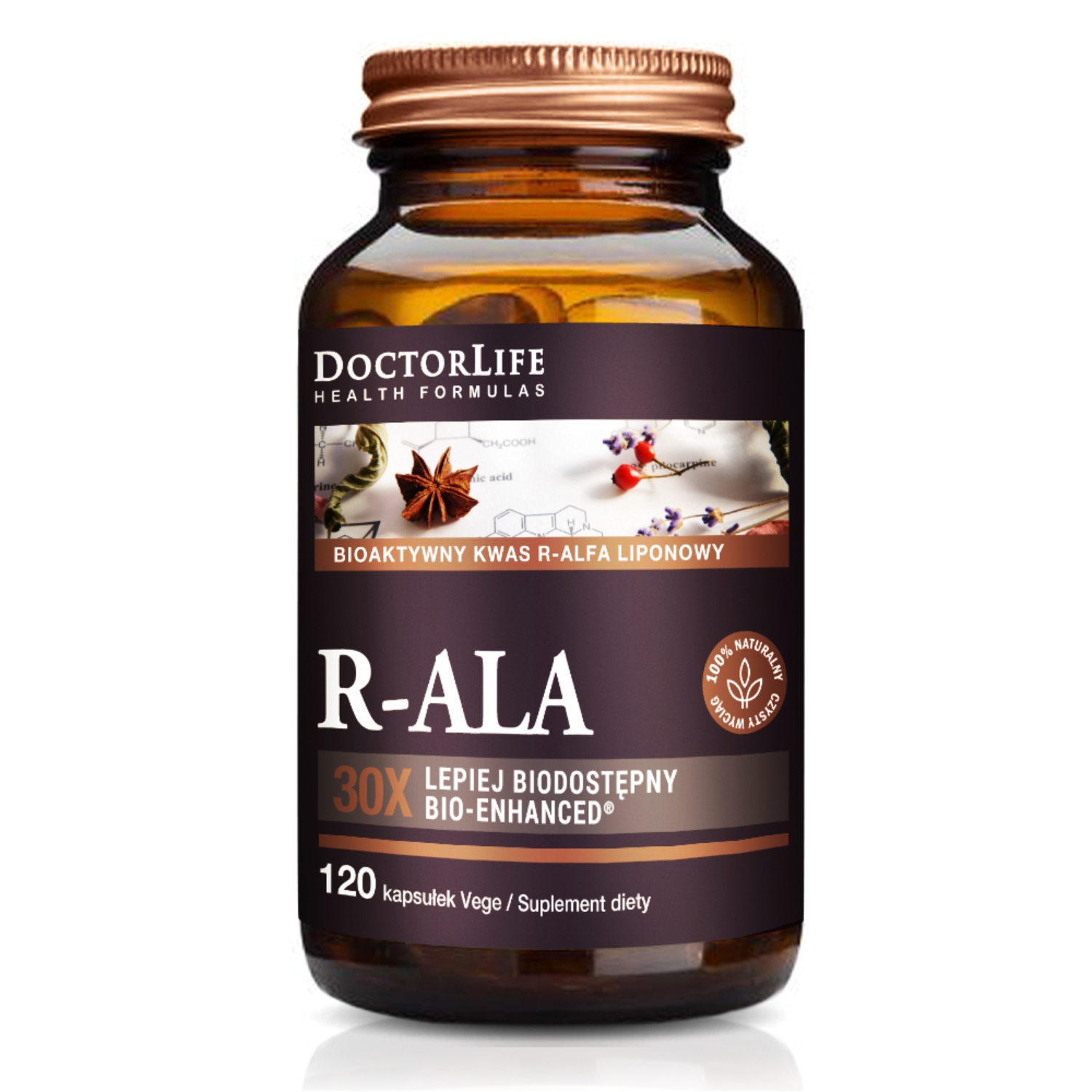 Doctor life kwas r-ala, 120 kapsułek